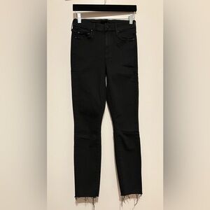 Mother The Looker Ankle Fray Jeans in Not Guilty